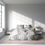 Satin bettwäsche set "Amuza". Bettwäsche aus Satin, 135/140x200 cm, 150x200 cm, 155/160x200 cm, 180x200 cm, 200x200 cm, 200x220 cm