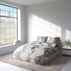Satin bettwäsche set "Amuza". Bettwäsche aus Satin, 135/140x200 cm, 150x200 cm, 155/160x200 cm, 180x200 cm, 200x200 cm, 200x220 cm