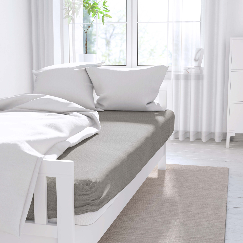 Satin Bettlaken „Amuza“. Bettlaken, 150x220 cm, 180x220 cm, 200x230 cm