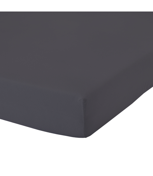 Baumwoll Spannbettlaken „Dark purple“. Spannbettlaken