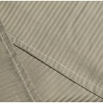 Premium satin bettwäsche set "Brown stripe 3 mm". Bettwäsche aus Satin, 155/160x200 cm, 200x220 cm