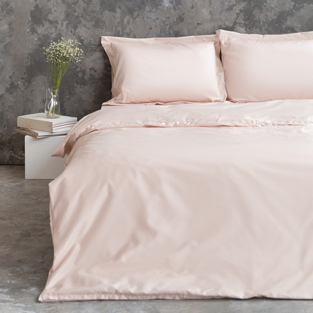 Premium satin bettwäsche set "Primrose“. Bettwäsche aus Satin, 200x200 cm, 200x220 cm