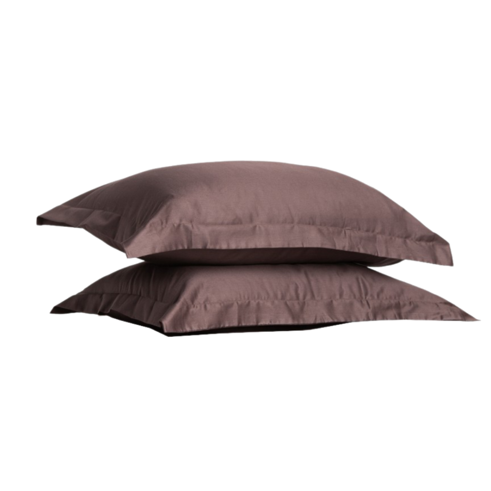 Premium-Satin-Kissenbezüge „Chocolate“. Kissenbezüge 50x70