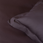 Premium-Satin-Kissenbezüge „Chocolate“. Kissenbezüge 50x70