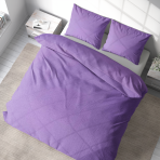 Bettwäsche set "Lavender“. Bettwäsche 200x200, 135/140x200 cm, 155/160x200 cm, 180x200 cm, 200x200 cm, 200x220 cm