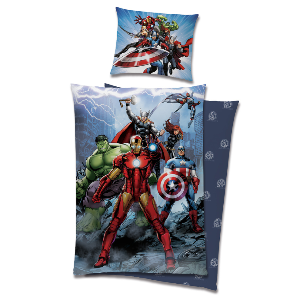 Bettwäsche set "Avengers". Kinderbettwäsche, 135/140x200 cm