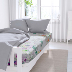 Bettlaken ohne Gummizug „Ty lee“. Bettlaken, 150x220 cm, 180x220 cm, 200x220 cm