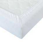 Frottee Spannbettlaken „White Terry sheet“. Spannbettlaken 160x200, 90x200 cm, 155/160x200 cm, 180x200 cm. Luxuriös weiches weißes frottee-spannbettlaken, das ihren bettwaren einen frischen und flauschigen touch verleiht.