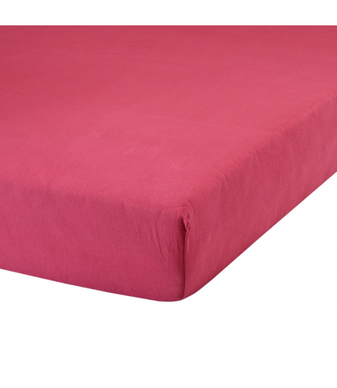 Jersey Spannbettlaken „Bordo“. Spannbettlaken 140x200