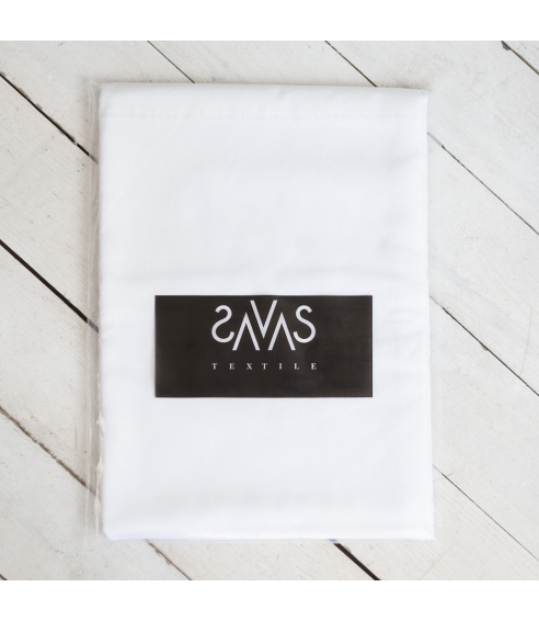 Tischdecke „Linen white“. Tischdecke aus Leinen