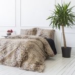 Bettwäsche set "Leopard". Bettwäsche Baumwolle, 135/140x200 cm, 155/160x200 cm, 200x200 cm, 200x220 cm