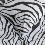 Bettwäsche set "Zebra". Bettwäsche Baumwolle, 135/140x200 cm, 200x220 cm