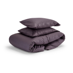 Bettwäsche set "Classic dark purple“. Bettwäsche Baumwolle, 155/160x200 cm