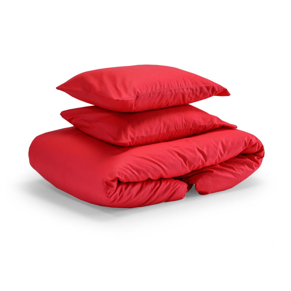 Bettwäsche set "Classic raspberry". Bettwäsche Baumwolle, 200x220 cm