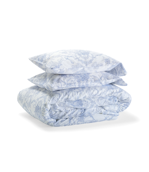 Bettwäsche set "Toile de Jouy". Bettwäsche Baumwolle