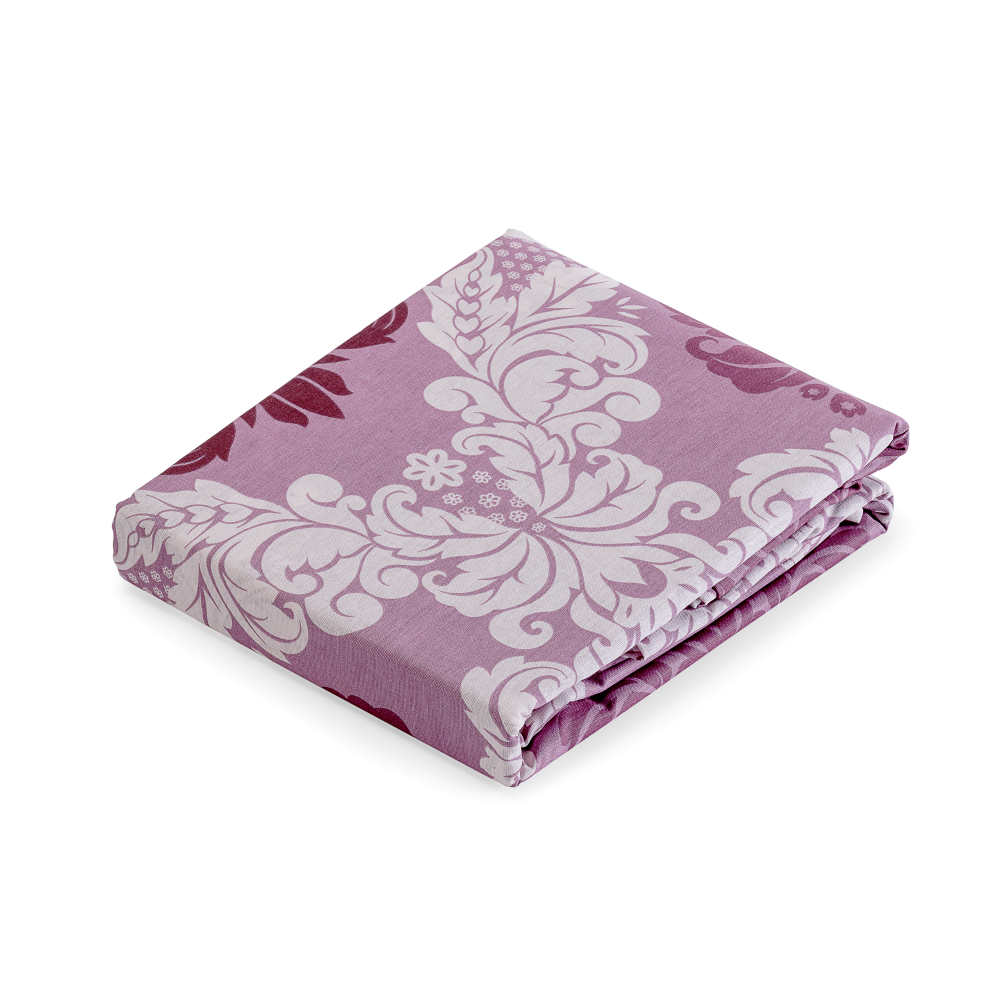 Bettwäsche set "Mona purple“. Bettwäsche Baumwolle, 135/140x200 cm