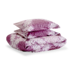 Bettwäsche set "Mona purple“. Bettwäsche Baumwolle, 135/140x200 cm