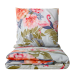 Bettwäsche set „Flamingo“. Bettwäsche 140x200, 135/140x200 cm, 180x200 cm