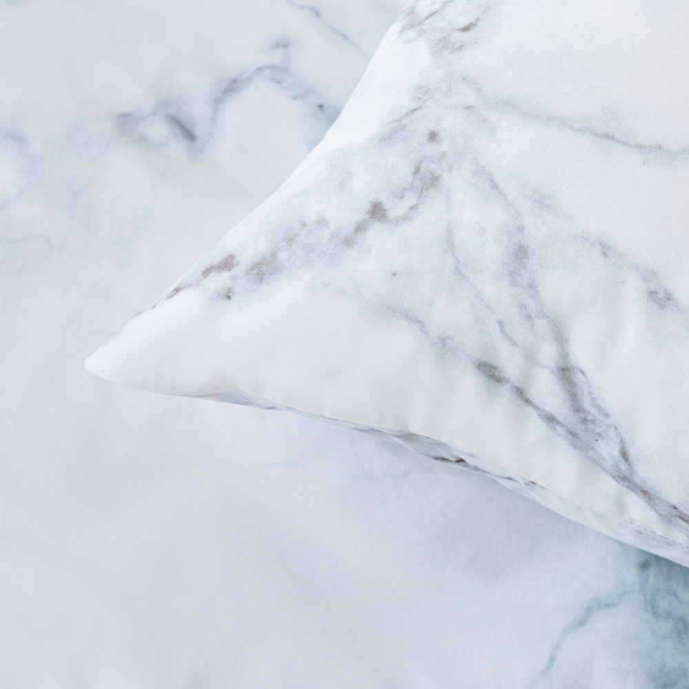 Bettwäsche set "Marble“. Bettwäsche Baumwolle, 155/160x200 cm