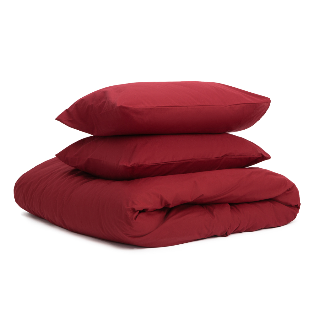 Bettwäsche set "Ruby". Bettwäsche Baumwolle, 135/140x200 cm