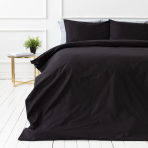 Bettwäsche set "Anthracite“. Bettwäsche Baumwolle, 200x220 cm