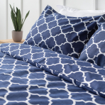 Bettwäsche set "Morocco dark blue“. Bettwäsche Baumwolle, 135/140x200 cm