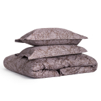 Premium satin bettwäsche set "Cacao". Bettwäsche aus Satin, 200x220 cm