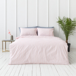 Bettwäsche set "Rose stripes". Bettwäsche Baumwolle, 135/140x200 cm