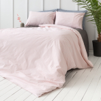 Bettwäsche set "Rose stripes". Bettwäsche Baumwolle, 135/140x200 cm