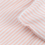 Bettwäsche set "Rose stripes". Bettwäsche Baumwolle, 135/140x200 cm