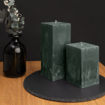 Handgefertigte Kerze „Emerald“ 1 Stk.. Kerzen