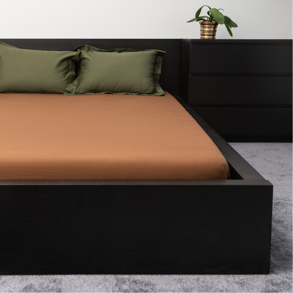 Jersey Spannbettlaken „Brown“. Spannbettlaken 140x200, 90x200 cm, 135/140x200 cm, 155/160x200 cm, 180x200 cm