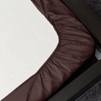 Satin Spannbettlaken „Chocolate“. Spannbettlaken, 90x200 cm, 135/140x200 cm, 155/160x200 cm, 180x200 cm