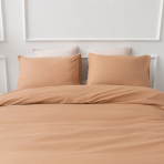 Bettwäsche set "Classic orange". Bettwäsche Baumwolle, 135/140x200 cm