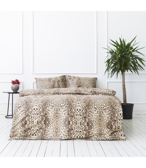 Bettwäsche set "Leopard". Bettwäsche Baumwolle