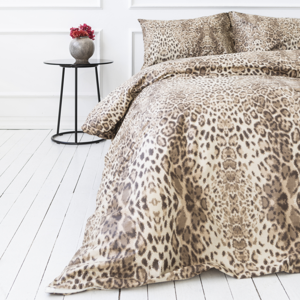 Bettwäsche set "Leopard". Bettwäsche Baumwolle, 135/140x200 cm, 155/160x200 cm, 200x200 cm, 200x220 cm