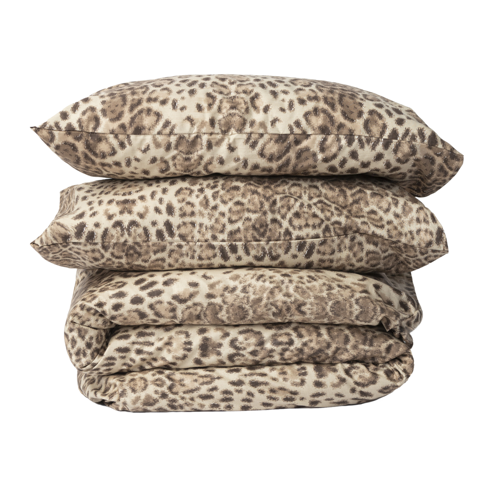 Bettwäsche set "Leopard". Bettwäsche Baumwolle, 135/140x200 cm, 155/160x200 cm, 200x200 cm, 200x220 cm