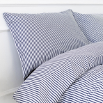 Kissenbezüge „Blue stripes“ 1 Stück. Kissenbezüge 50x70