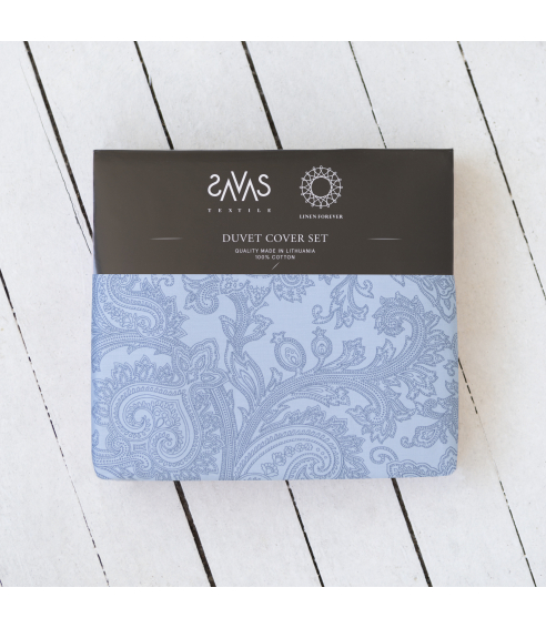 Premium satin bettwäsche set "Ocean“. Bettwäsche aus Satin
