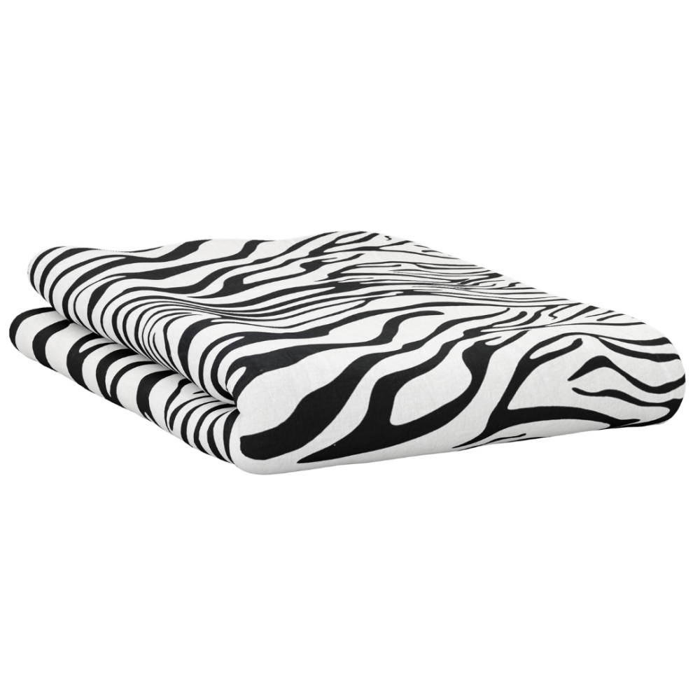 Bettlaken „Zebra“. Bettlaken, 150x220 cm
