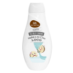 Duschgel "Shower Gel The Fruit Company Coco". Duschgel mit kokosnuss-noten von the fruit company in der verpackung