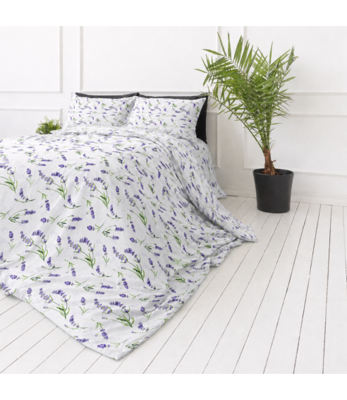 Bettwäsche Doppelbett "Lavender Breeze". Bettwäsche Baumwolle