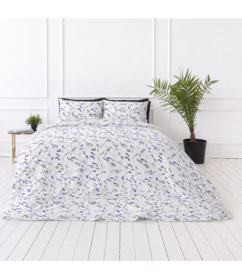 Bettwäsche Doppelbett "Lavender Breeze". Bettwäsche Baumwolle