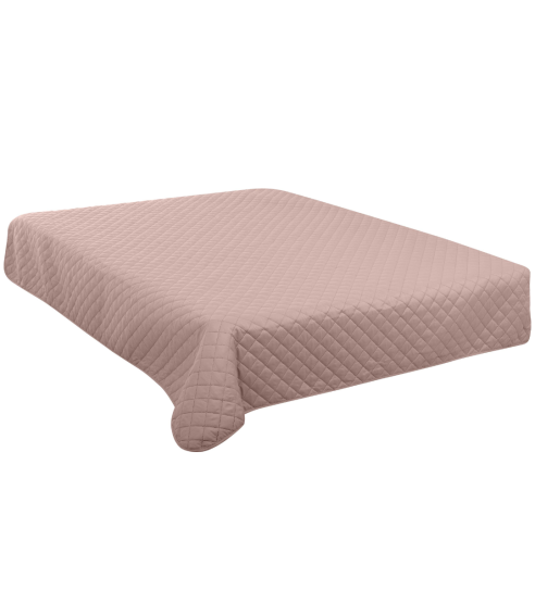 Tagesdecke „Peach Pink“. Tagesdecken