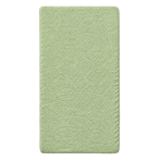 Frottee Spannbettlaken „Olive frote“. Spannbettlaken 180x200, 90x200 cm, 135/140x200 cm, 155/160x200 cm, 180x200 cm, 200x220 cm. Grünes frottee-spannleintuch mit einer gleichmäßig strukturierten oberfläche.