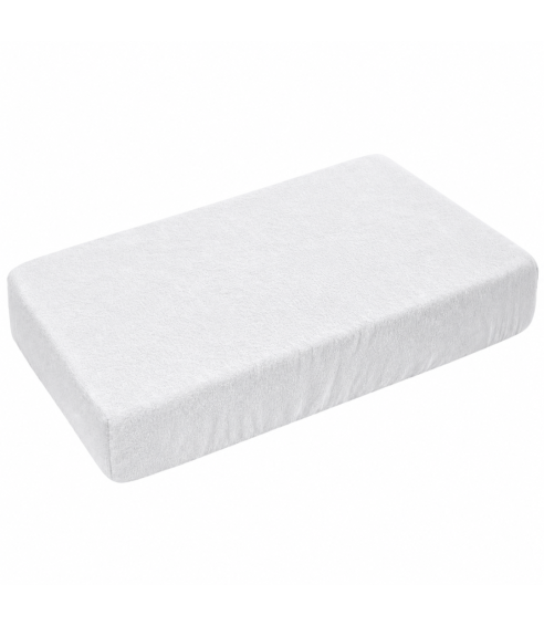 Frottee Spannbettlaken „White frote“. Spannbettlaken 90x200