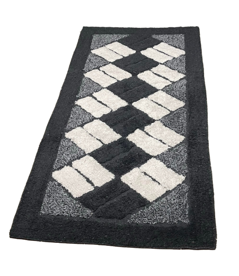 Teppich „Black Diamond Mosaic Rug“