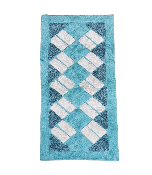 Teppich „Blue Diamond Mosaic Rug“