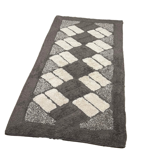 Teppich „Brown Diamond Mosaic Rug“