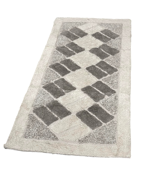 Teppich „Cream Diamond Mosaic Rug“